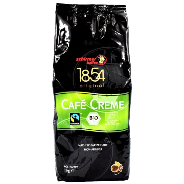 Schirmer Cafe Creme fair trade en bio koffiebonen